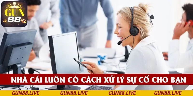 Giữ bình tĩnh khi gặp sự cố, nhà cái luôn có cách xử lý nhanh cho bạn