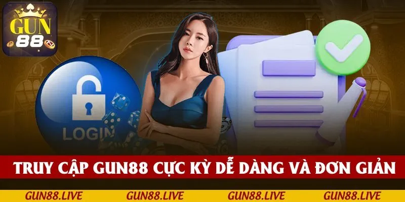 Truy cập nền tảng cực kỳ dễ dàng với quy trình đơn giản và nhanh chóng
