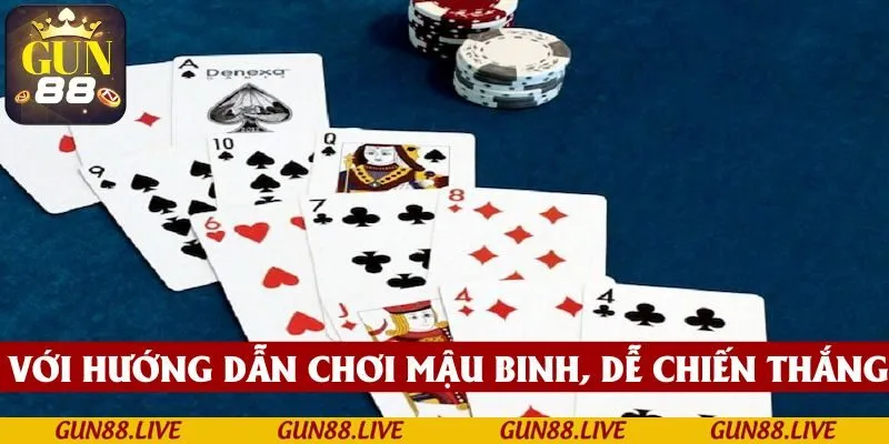 Với hướng dẫn chơi Mậu Binh, nắm vững cách liên kết bài để xếp đúng cách và chiến thắng