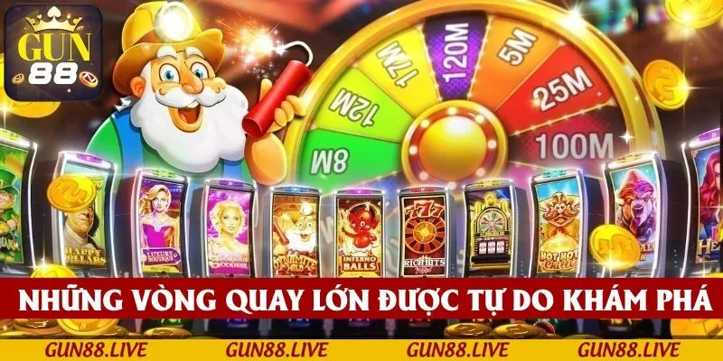 Những vòng quay khủng với đa vũ trụ slot game được bạn tự do khám phá